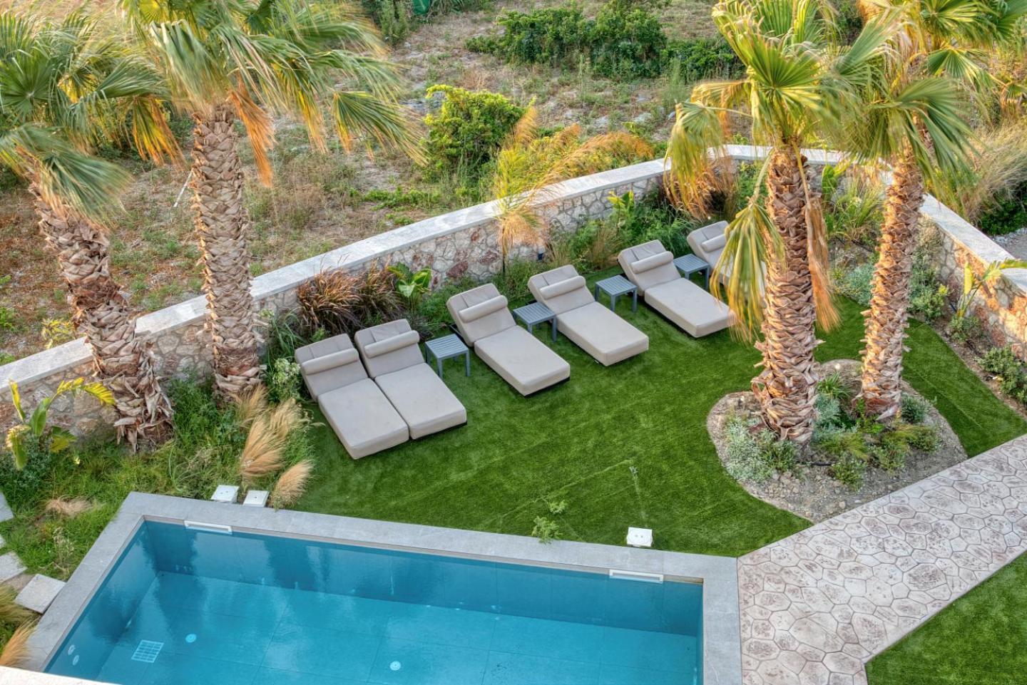 Penelope Beachfront Villa Кремасти Экстерьер фото